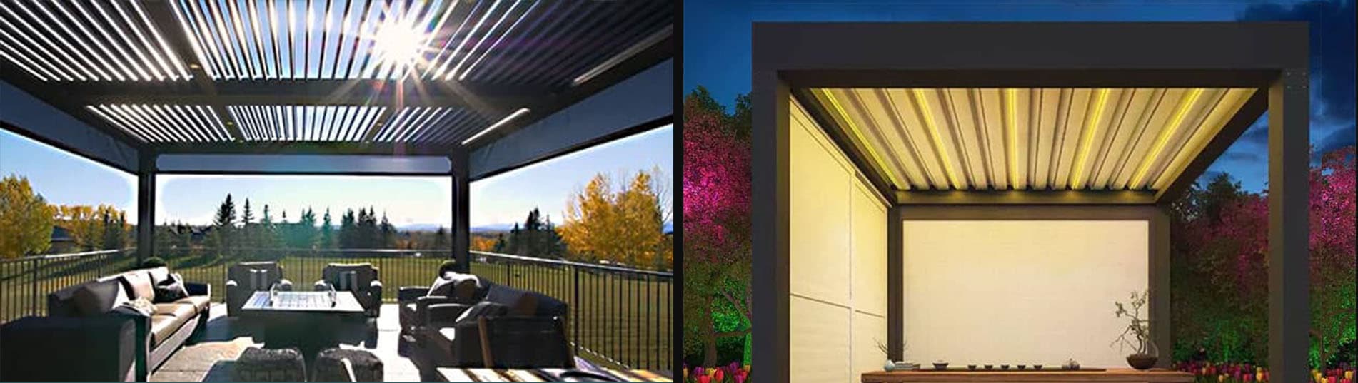 Smart pergola